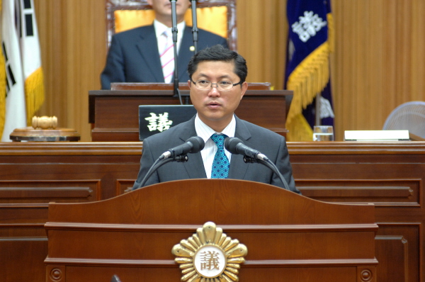 제8대 목포시의회 후반기 부의장 강성휘 의원 선출 이미지(2)