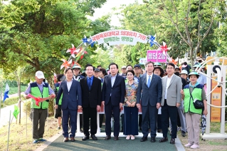 국립목포대학교 의과대학 유차바람 길 조성 및 유치 염원식 대표이미지